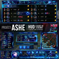 PROJECT: Ashe HUD - League of Legends by AliceeMad